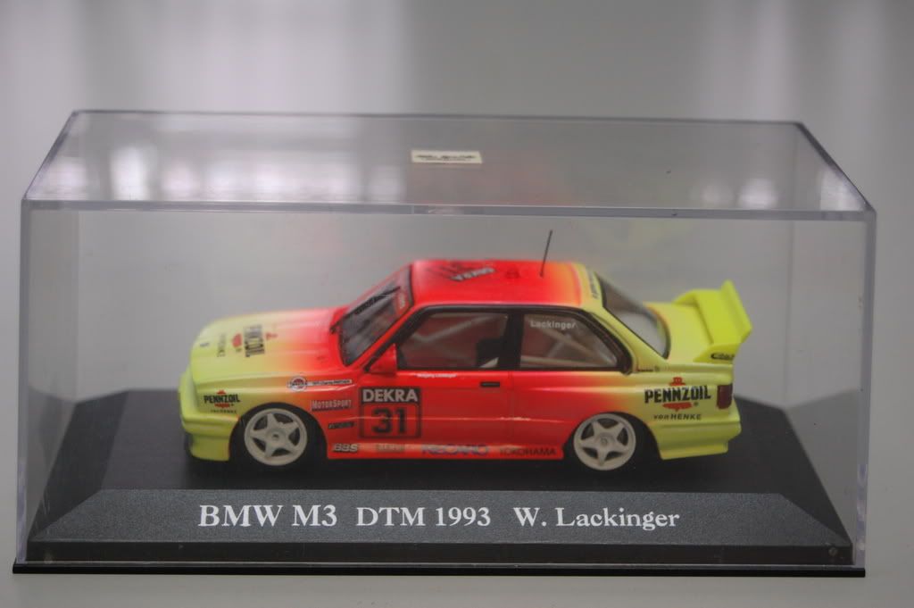 Miniature MINICHAMPS BMW M3 E30 1991 Bleu - Échelle 1/43 - Rare